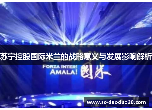 苏宁控股国际米兰的战略意义与发展影响解析